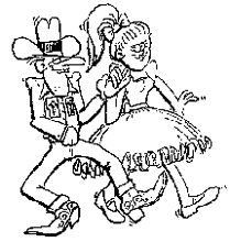 Bailarines de Line Dance